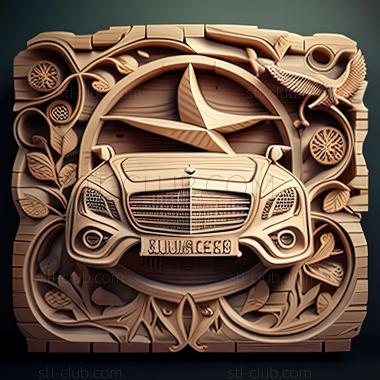 3D мадэль Mercedes Benz E (STL)
